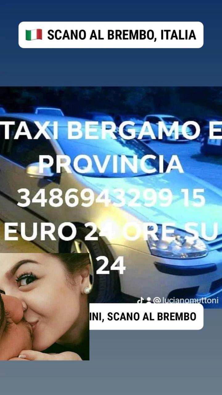 Villetta Rossini Appartamento Da Condividere Con Me Luciano Servizio Ospiti Taxi Driver Navetta No Wifi 2 Camera Da Letto Per 5 Persone Valbrembo エクステリア 写真